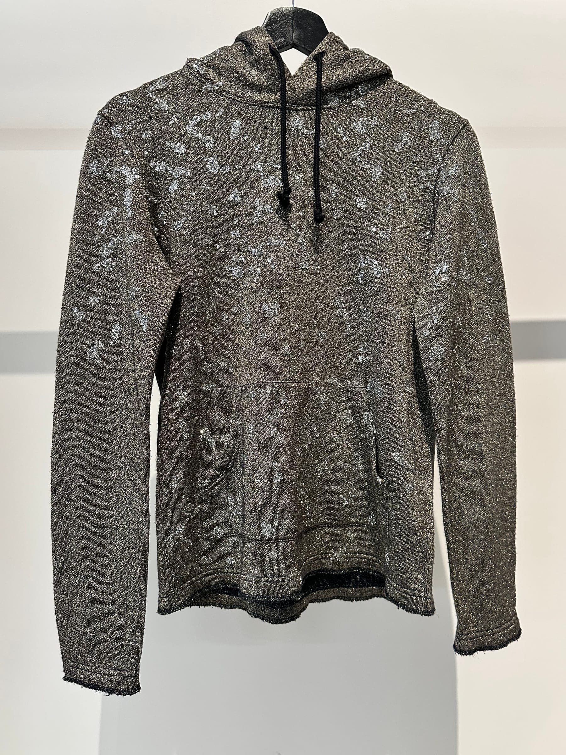 Junya Watanabe Golden Rhinestone Hoodie