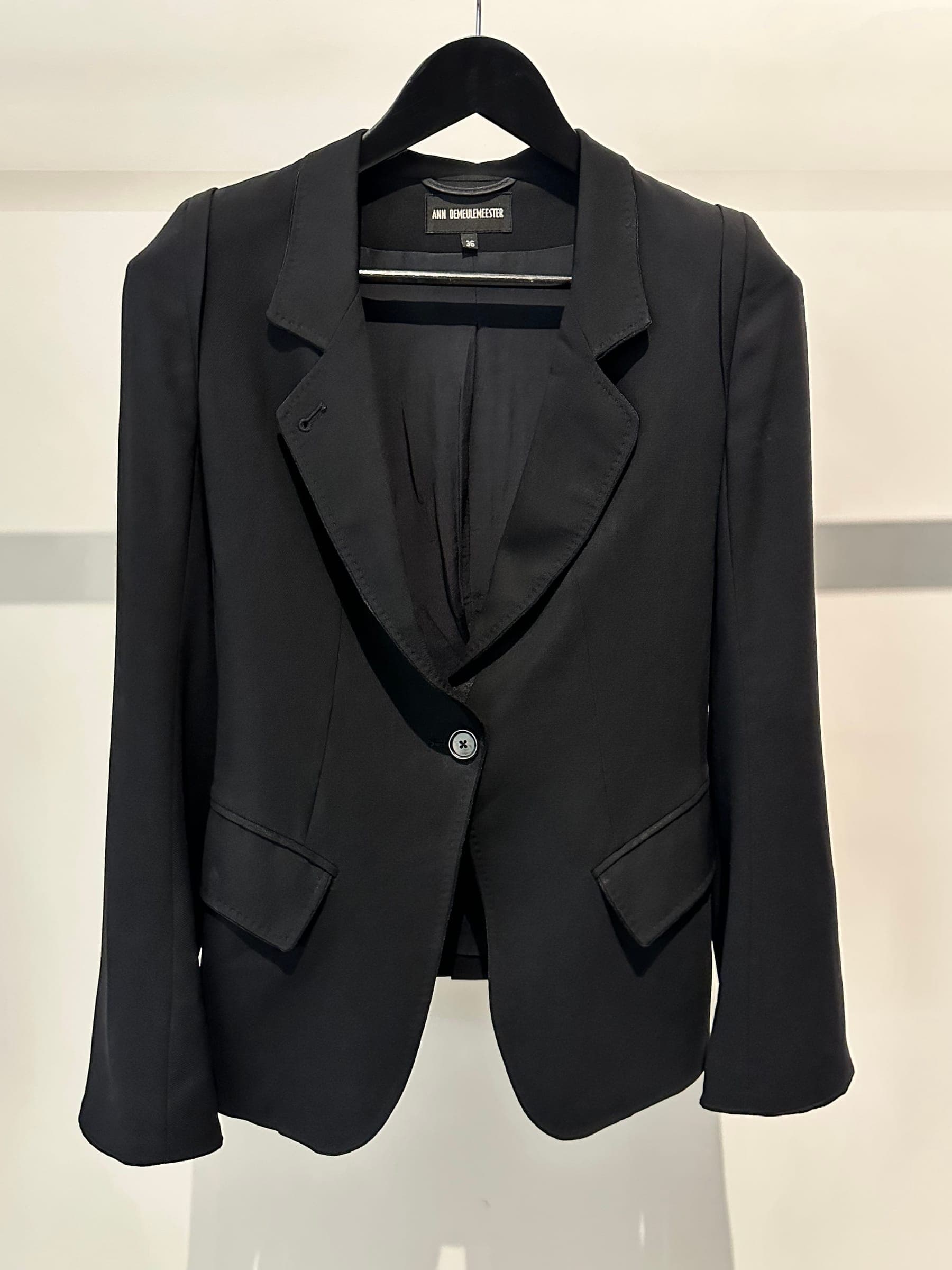 Ann Demeulemeester Fitted Blazer