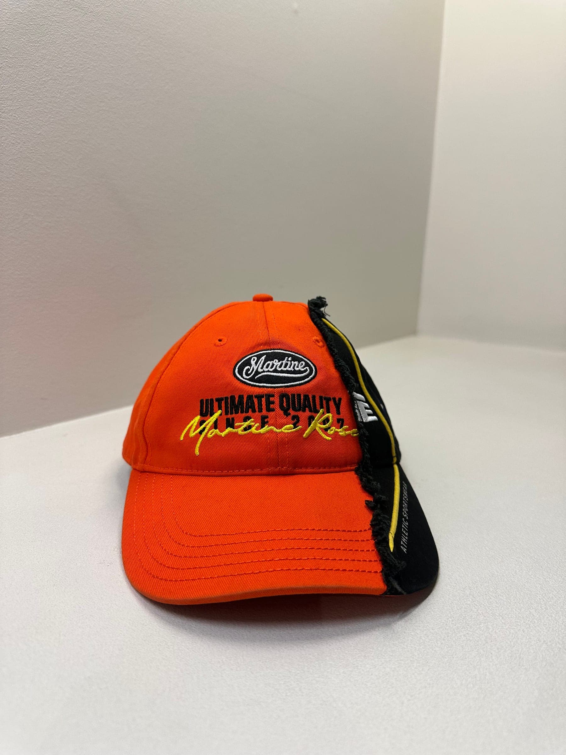 Martine Rose Split Athletic Embroidery Cap