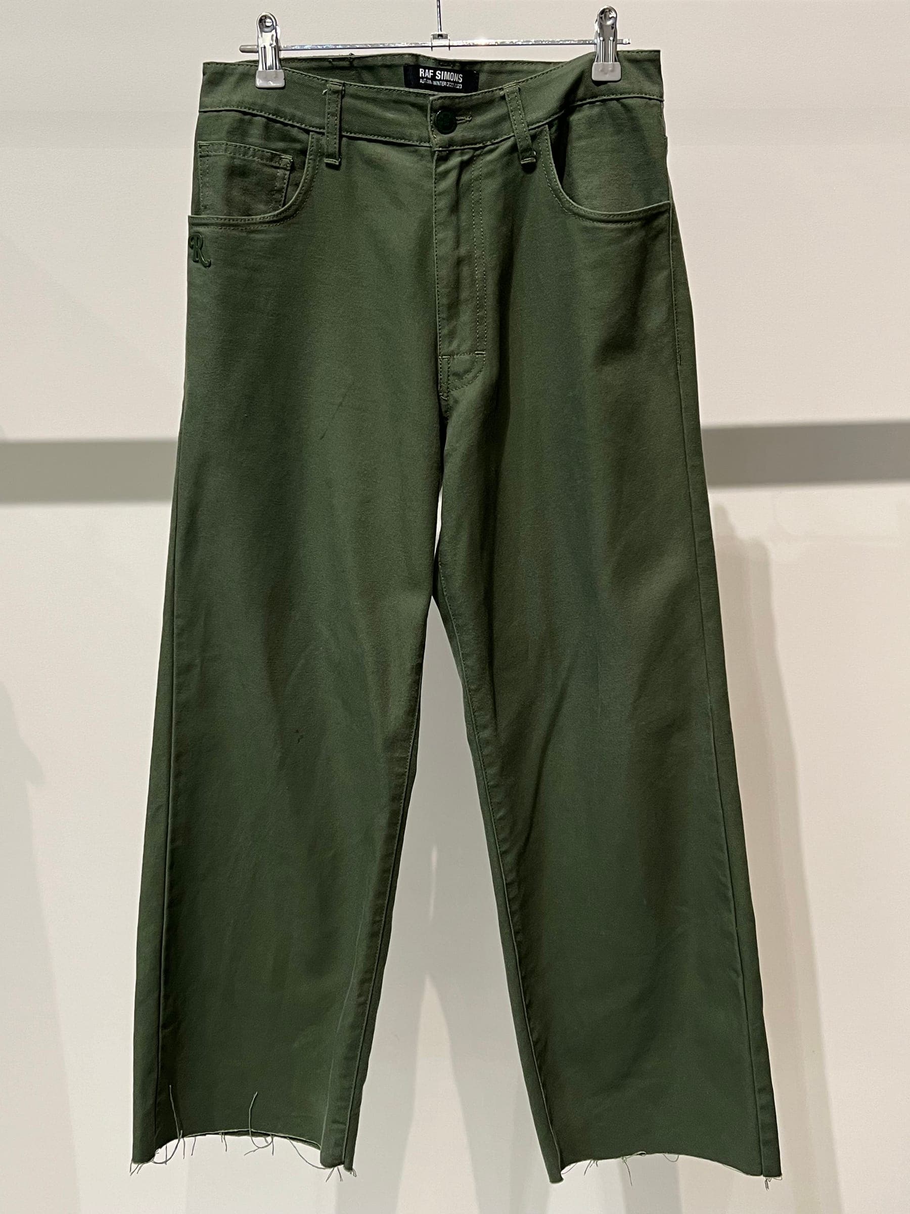 Raf Simons Wide Denim Work Pants