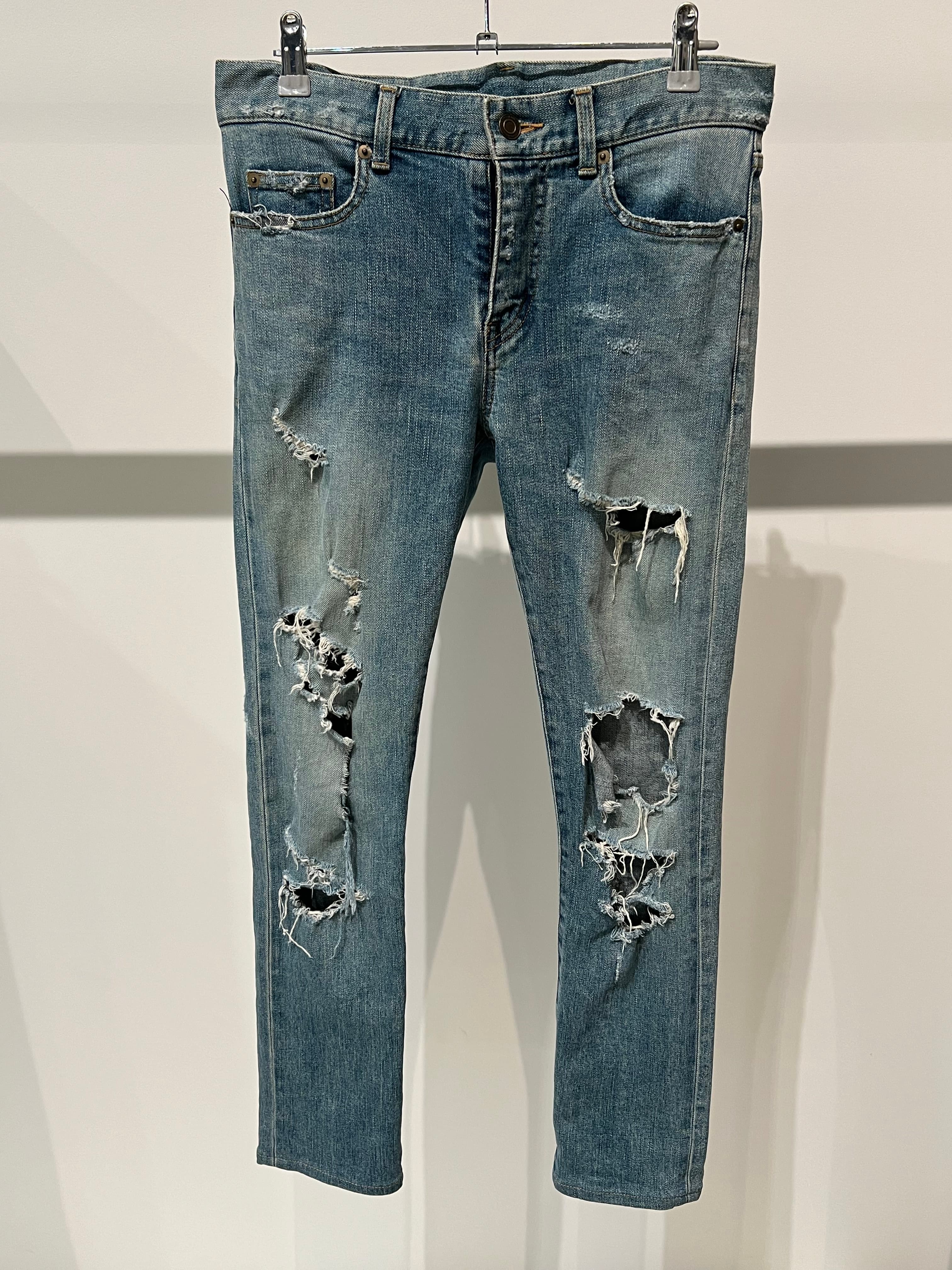 Saint Laurent Paris Crash Denim