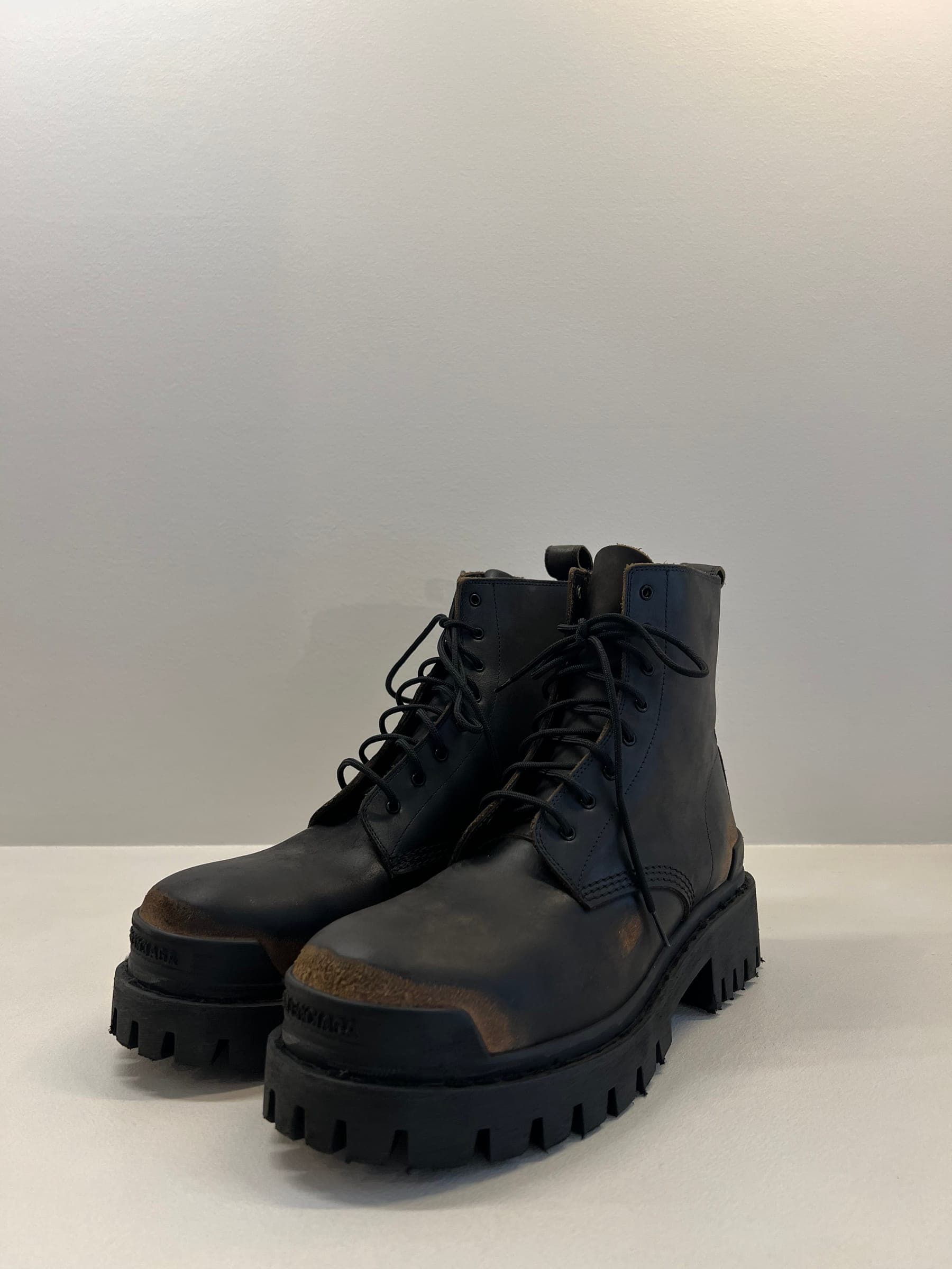 Balenciaga Rusted Strike Boots