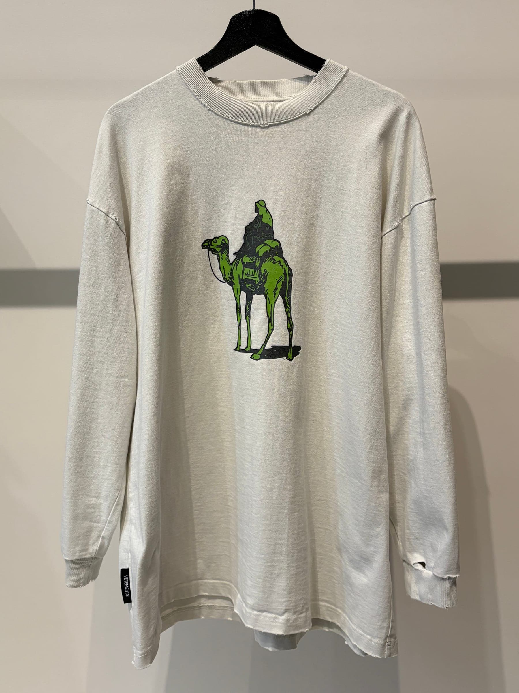 Vetements AW20 Silk Road Long Sleeve T-Shirt