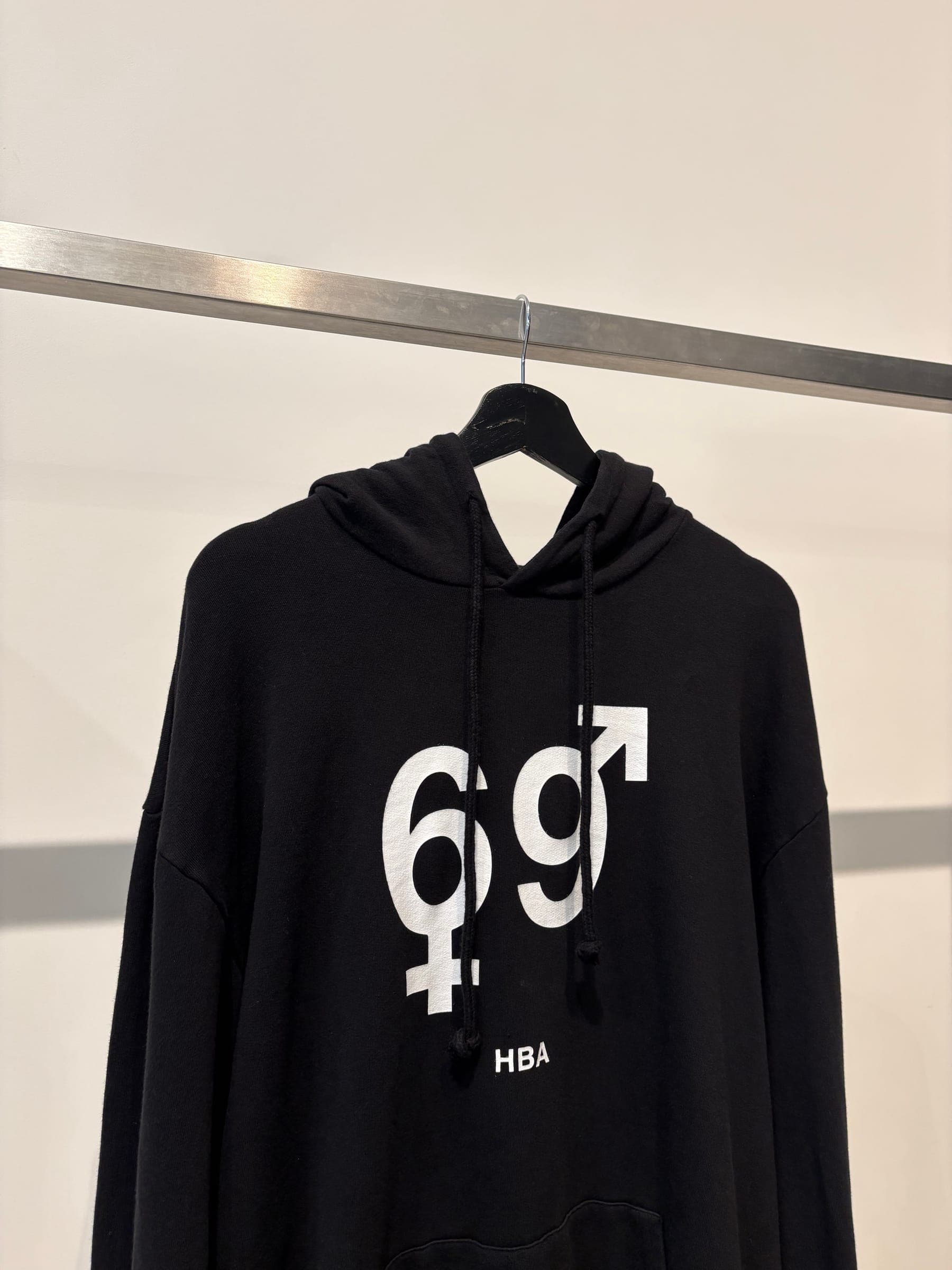 Hood by Air 69 Black Hoodie